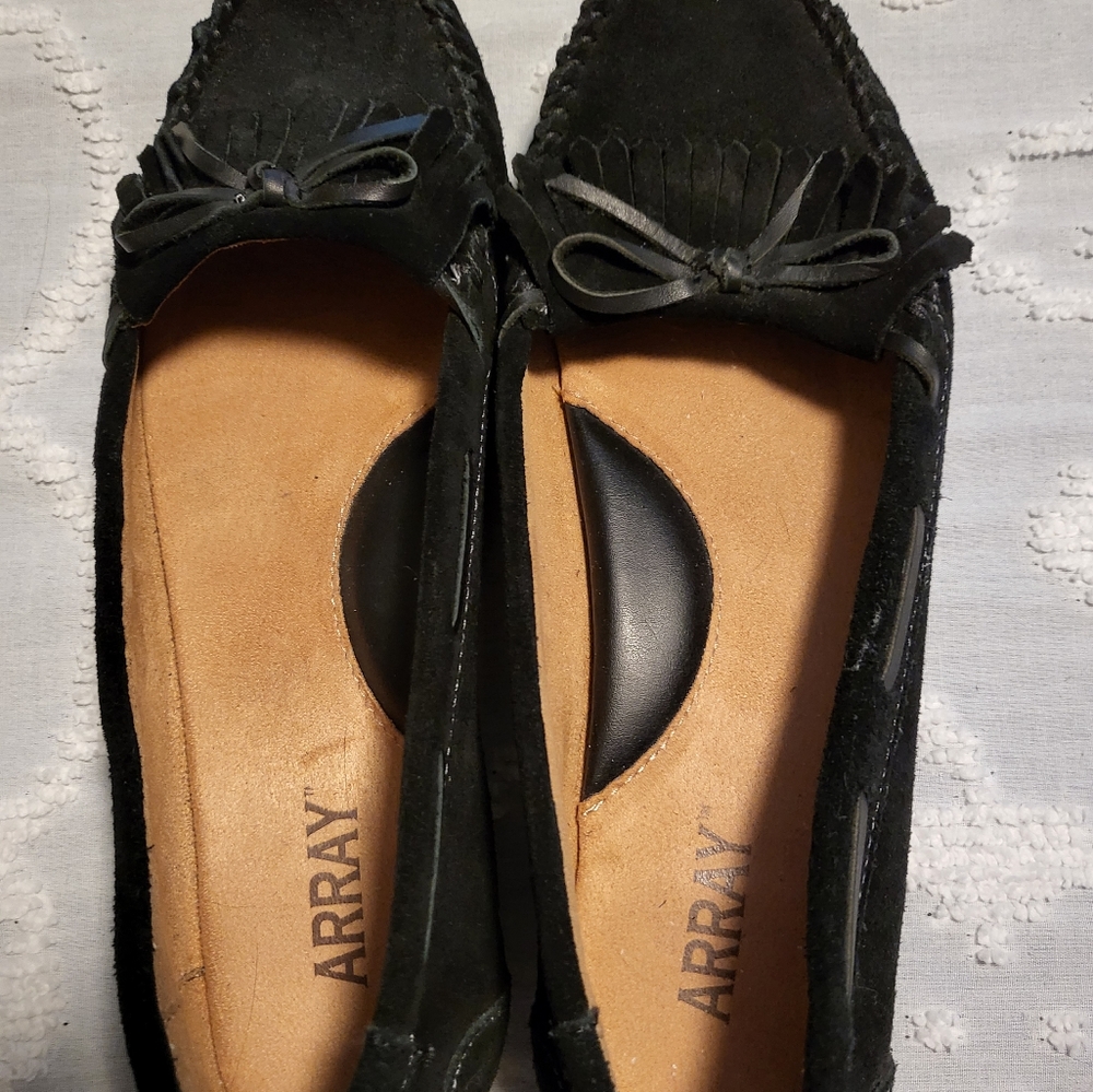 Array suede leather moccasins 11M